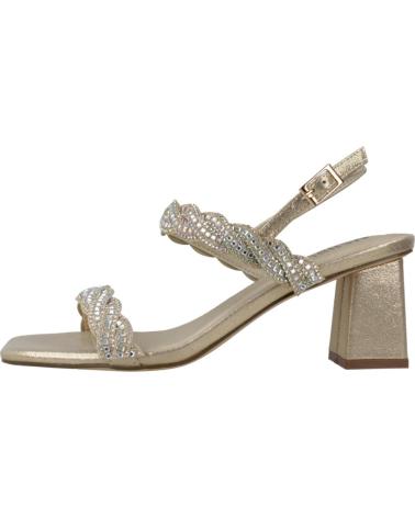 Sandales pour Femme MENBUR SANDALIAS DE FIESTA MUJER MODELO 24797M COLOR ORO GOLD