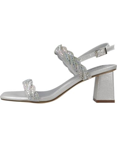 Sandales pour Femme MENBUR SANDALIAS DE FIESTA MUJER MODELO 24797M COLOR PLATA SILVER