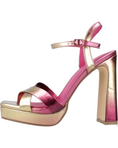 Sandales pour Femme MENBUR SANDALIAS DE FIESTA MUJER MODELO 150067 COLOR MULTICOLOR COR CORAL