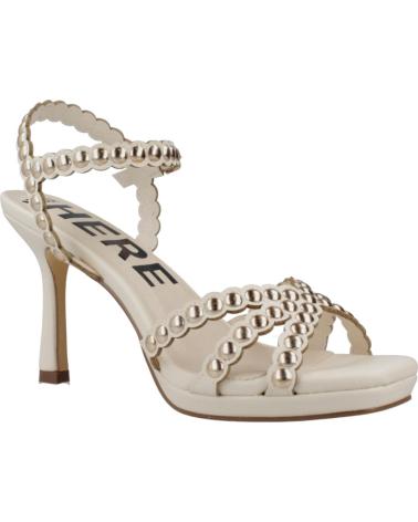 Sandales pour Femme MENBUR SANDALIAS DE FIESTA MUJER MODELO 24888M COLOR BLANCO WHITE