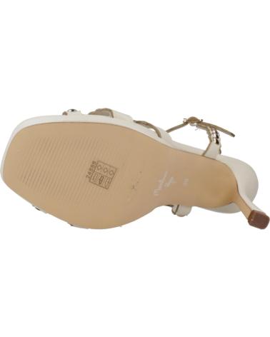 Sandales pour Femme MENBUR SANDALIAS DE FIESTA MUJER MODELO 24888M COLOR BLANCO WHITE