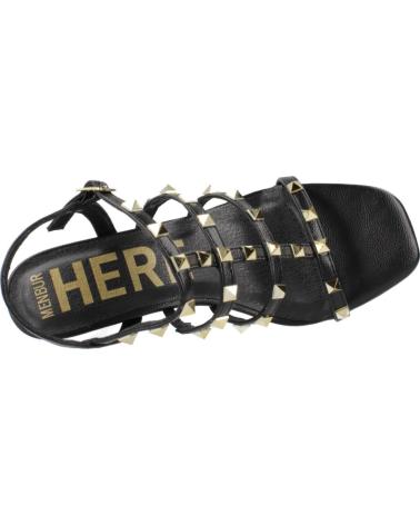 Sandálias de Mulher MENBUR SANDALIAS DE FIESTA MUJER MODELO 24912M COLOR NEGRO BLACK