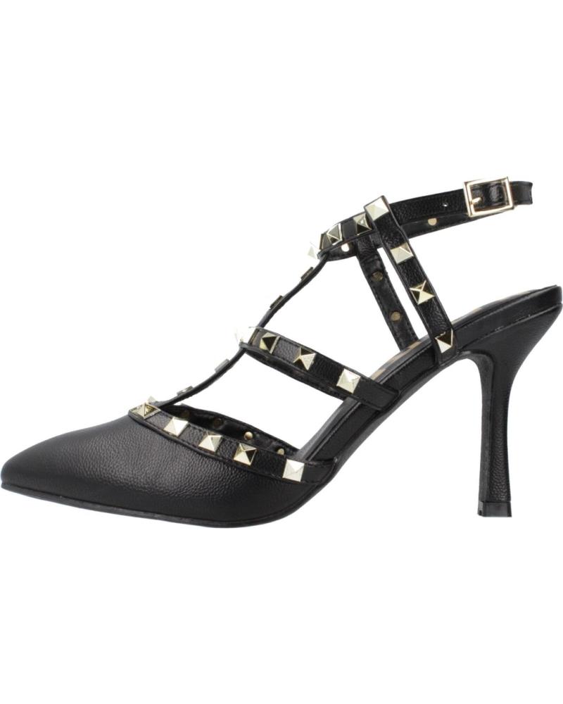 Sandales pour Femme MENBUR SANDALIAS DE FIESTA MUJER MODELO 24915M COLOR NEGRO BLACK