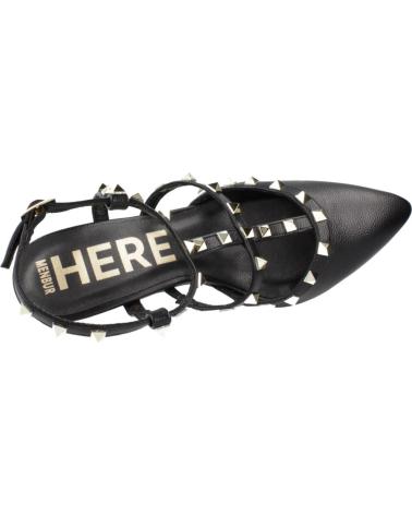 Sandales pour Femme MENBUR SANDALIAS DE FIESTA MUJER MODELO 24915M COLOR NEGRO BLACK
