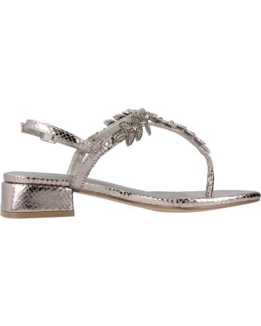 Sandales pour Femme MENBUR SANDALIAS MUJER MODELO 25159M COLOR PLATA SILVER