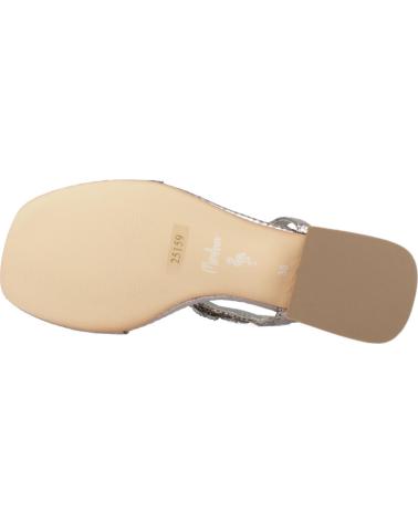 Sandales pour Femme MENBUR SANDALIAS MUJER MODELO 25159M COLOR PLATA SILVER