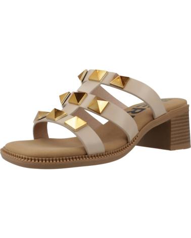 Sandales pour Femme MENBUR SANDALIAS MUJER MODELO 25292M COLOR BEIS BEIGE