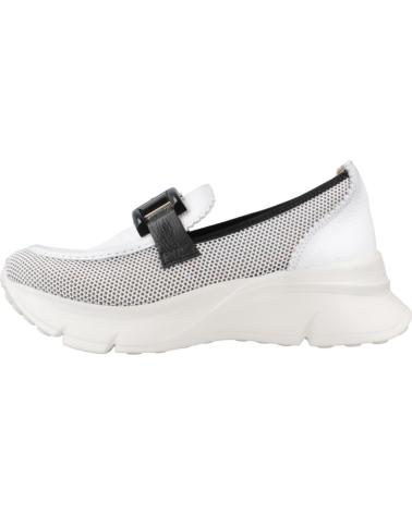 Halbschuhe für Damen HISPANITAS MOCASINES MUJER MODELO SIDNEY-V24 COLOR BLANCO WHITE