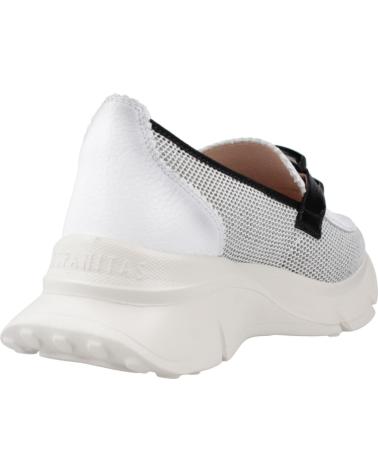 Halbschuhe für Damen HISPANITAS MOCASINES MUJER MODELO SIDNEY-V24 COLOR BLANCO WHITE