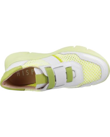 Sportif pour Femme HISPANITAS ZAPATILLAS MUJER MODELO CERVO-V24 COLOR VERDE WTHKW