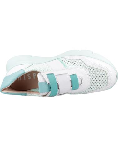Sportif pour Femme HISPANITAS ZAPATILLAS MUJER MODELO CERVO-V24 COLOR VERDE WTHGMR
