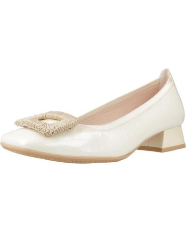 Ballerinas für Damen HISPANITAS BAILARINAS MUJER MODELO HV243406 COLOR BLANCO NATA