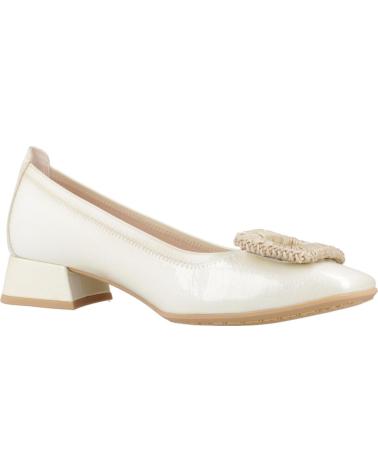 Ballerinas für Damen HISPANITAS BAILARINAS MUJER MODELO HV243406 COLOR BLANCO NATA