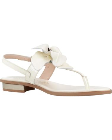 Woman Sandals HISPANITAS SANDALIAS MUJER MODELO RIO COLOR BLANCO NATA