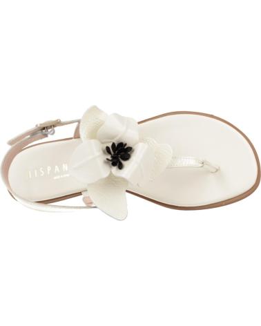 Woman Sandals HISPANITAS SANDALIAS MUJER MODELO RIO COLOR BLANCO NATA