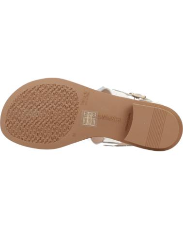 Woman Sandals HISPANITAS SANDALIAS MUJER MODELO RIO COLOR BLANCO NATA