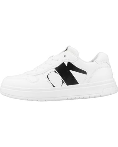 Sportif pour Femme et Garçon CALVIN KLEIN ZAPATILLAS MODELO V3X980867 COLOR BLANCO WHITE WHITE