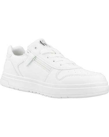 Sportif pour Femme et Garçon CALVIN KLEIN ZAPATILLAS MODELO V3X980867 COLOR BLANCO WHITE WHITE