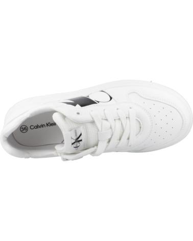 Sportif pour Femme et Garçon CALVIN KLEIN ZAPATILLAS MODELO V3X980867 COLOR BLANCO WHITE WHITE