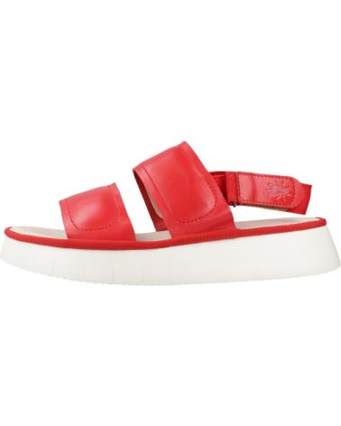 Sandálias de Mulher FLY LONDON SANDALIAS MUJER MODELO CRAW COLOR ROJO RED