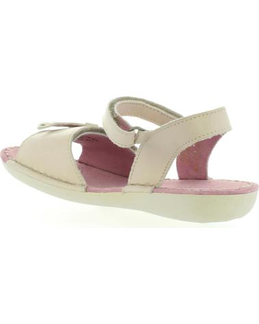 Sandalen für Mädchen KICKERS 469040-30 EDANA 31 BLANC CASSE