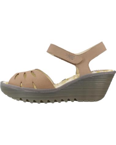 Sandálias de Mulher FLY LONDON SANDALIAS MUJER MODELO YAZI COLOR MARRON CLARO TAUPE