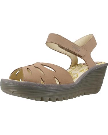 Sandálias de Mulher FLY LONDON SANDALIAS MUJER MODELO YAZI COLOR MARRON CLARO TAUPE