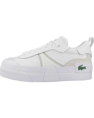 LACOSTE BASKETS L004 PLATFORM 1000117315 WHTWHT
