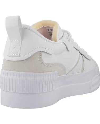 LACOSTE BASKETS L004 PLATFORM 1000117315 WHTWHT