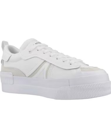 LACOSTE BASKETS L004 PLATFORM 1000117315 WHTWHT