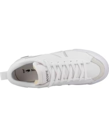 LACOSTE BASKETS L004 PLATFORM 1000117315 WHTWHT