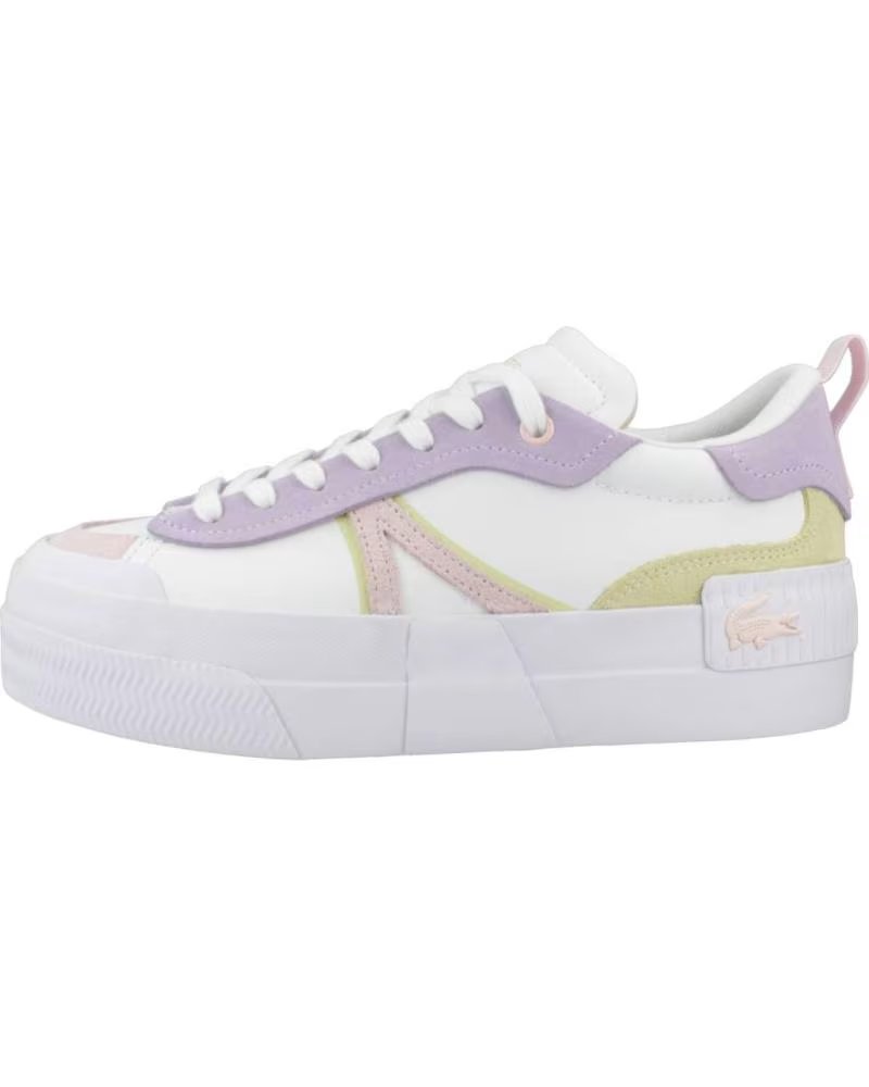 LACOSTE BASKETS L004 POUR FEMME WHTPNK
