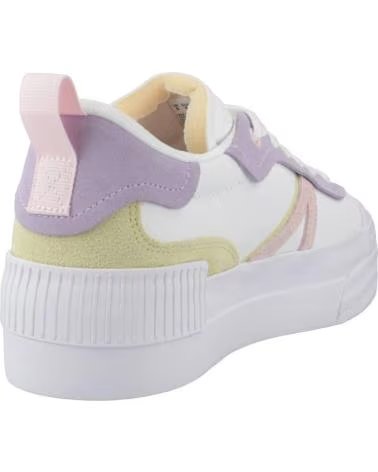 LACOSTE BASKETS L004 POUR FEMME WHTPNK