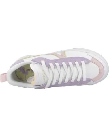 LACOSTE BASKETS L004 POUR FEMME WHTPNK