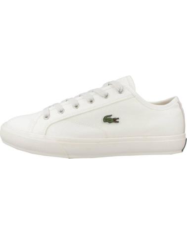 Deportivas de Hombre LACOSTE ZAPATILLAS HOMBRE MODELO BACKCOURT TEXTILE COLOR BLANCO WHTW WHTWHT