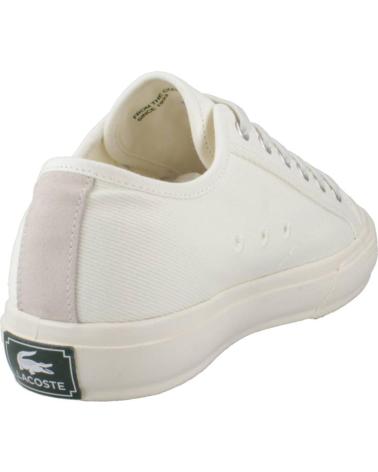 Sneaker für Herren LACOSTE ZAPATILLAS HOMBRE MODELO BACKCOURT TEXTILE COLOR BLANCO WHTW WHTWHT