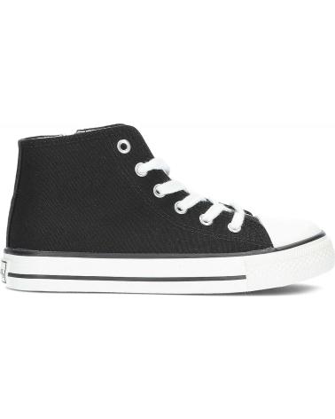Zapatillas deporte de Niña y Niño conguitos ZAPATILLAS ALTAS UNISEX 28302 NEGRO