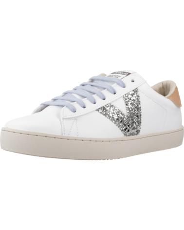 Sneaker für Damen VICTORIA  ZAPATILLAS MUJER MODELO 1126194V COLOR BLANCO TEJA NARANJA