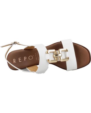 Sandalen für Damen REPO SANDALIAS MUJER MODELO 59233R COLOR BLANCO BIANCO