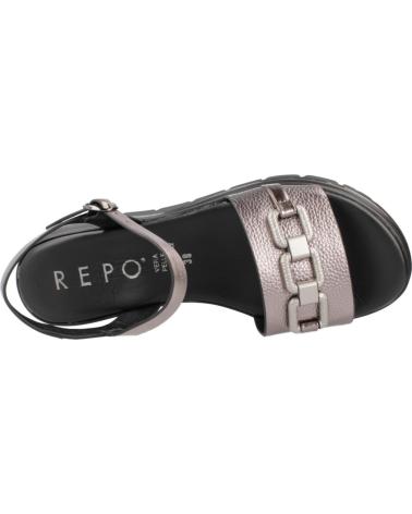 Woman Sandals REPO SANDALIAS MUJER MODELO 62241R COLOR PLATA PIOMBO