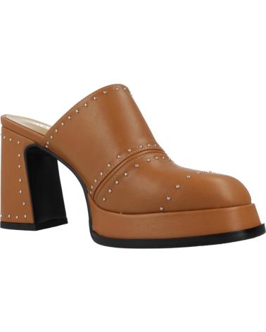 Sandali per Donna NOA HARMON SANDALIAS MUJER MODELO 9675N COLOR MARRON CUERO