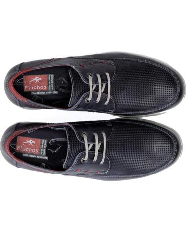 Chaussures pour Homme FLUCHOS - ZAPATO BLUTCHER SPORT PARA HOMBRE PLANTILLA EXTR OCEANO - TERRACOTA