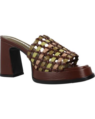 Sandálias de Mulher NOA HARMON SANDALIAS MUJER MODELO 9711N COLOR MARRON MULTMRRN