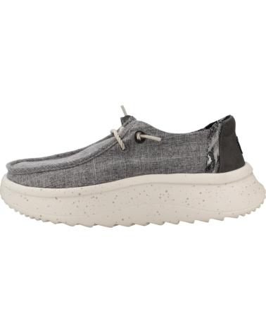 Scarpe per Donna HEY DUDE ZAPATOS CASUAL MUJER MODELO WENDY PEAK WOVEN COLOR GRIS CHAR CHARCOAL