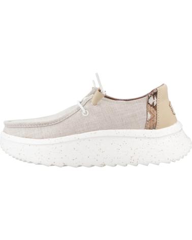 Scarpe per Donna HEY DUDE ZAPATOS CASUAL MUJER MODELO WENDY PEAK WOVEN COLOR BEIS NATU NATURAL