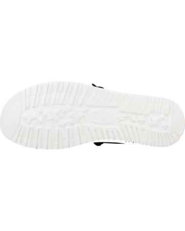 Nauticos per Uomo HEY DUDE INFORMALES HOMBRE MODELO WALLY CANVAS COLOR NEGRO BLCKWHT