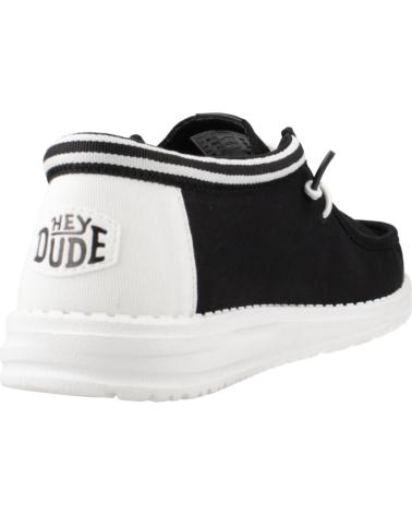 Sneaker für Herren HEY DUDE ZAPATILLAS HOMBRE MODELO WALLY LETTERMAN COLOR NEGRO BLCKWHT
