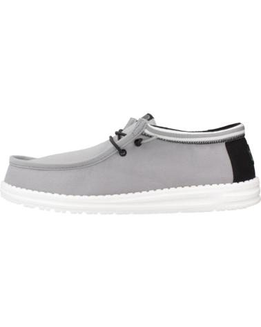 Esportes  de Homem HEY DUDE ZAPATILLAS HOMBRE MODELO WALLY LETTERMAN COLOR GRIS GRYWHT