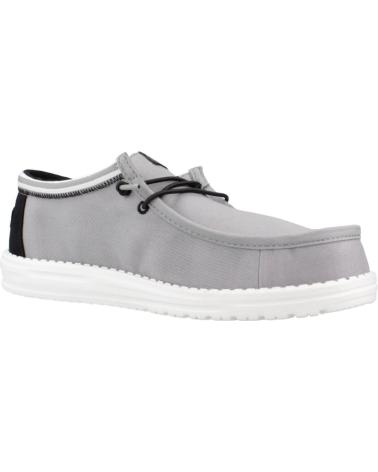 Sneaker für Herren HEY DUDE ZAPATILLAS HOMBRE MODELO WALLY LETTERMAN COLOR GRIS GRYWHT