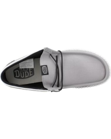 Sneaker für Herren HEY DUDE ZAPATILLAS HOMBRE MODELO WALLY LETTERMAN COLOR GRIS GRYWHT